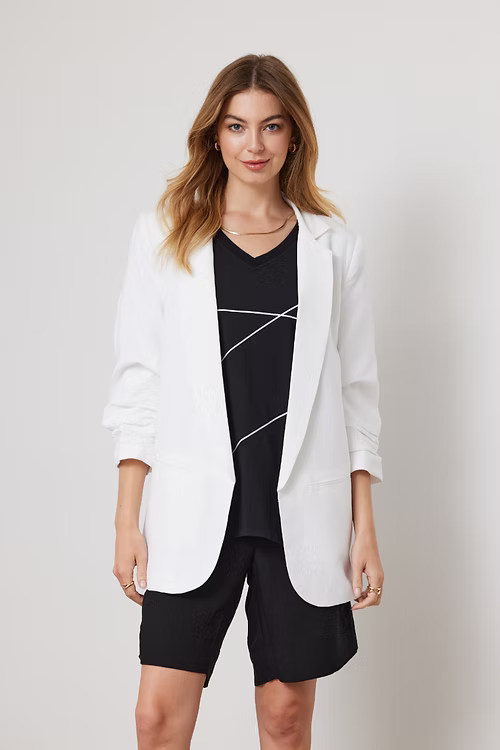 Duo Bodhi Linen Blend Blazer