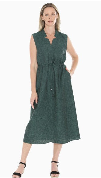 Jump Drawstring Waist Dress