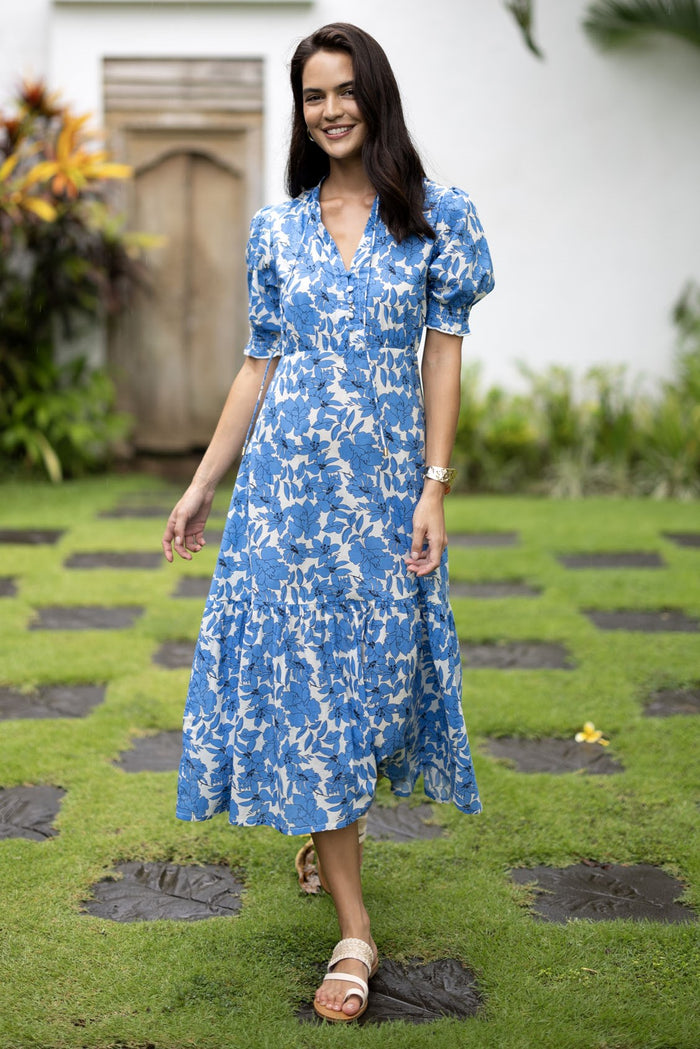 Humidity Fleur Midi Dress