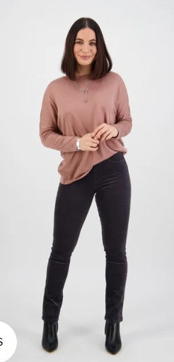 Vassalli Slim Leg Cord Pull-On