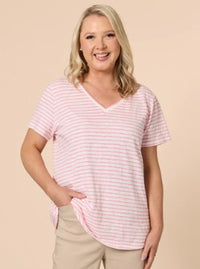 Threadz Tonic Stripe Tee