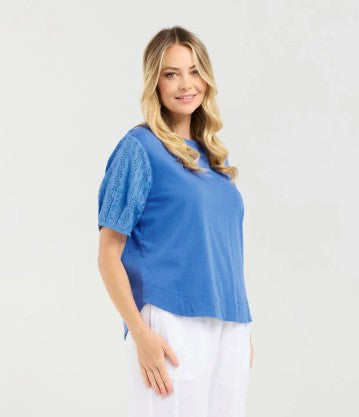 Blackstone Ariane Broderie Tee