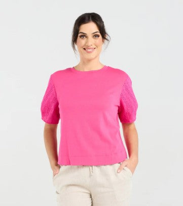 Blackstone Ariane Broderie Tee