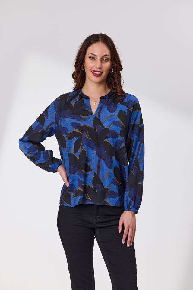Newport Azure Blouse