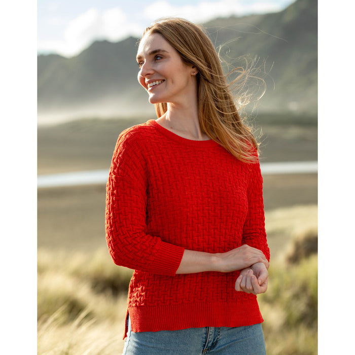 Country Laine Basketweave Jumper