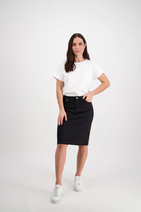 Vassalli Plain Lightweight Skirt