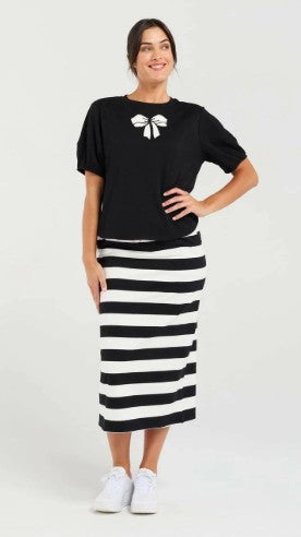 Blackstone Bridie Bow Tie Tee