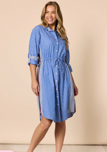 Threadz Cabo Stripe Dress