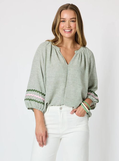 Threadz Canopy Ric Rac Top