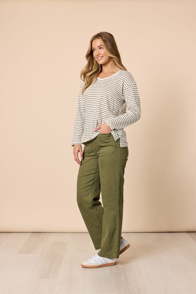 Threadz City Stripe Tee