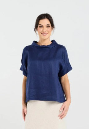 Blackstone Claire Roll Neck Top