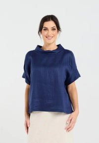 Blackstone Claire Roll Neck Top