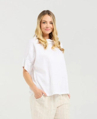 Blackstone Claire Roll Neck Top