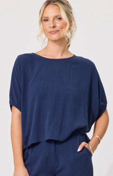 Lemon Tree Costa Linen Top