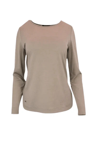 Ebony Curve Hem Top