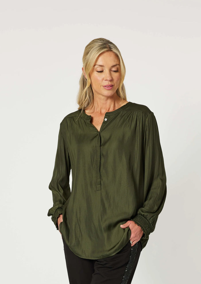 Hammock Vine Luxe Nehru Top