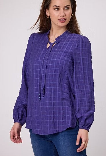 Duo Maddie Textured Blouse