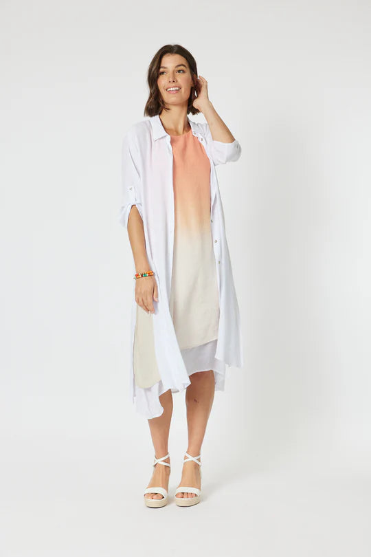 Clarity Long Duster Shirt