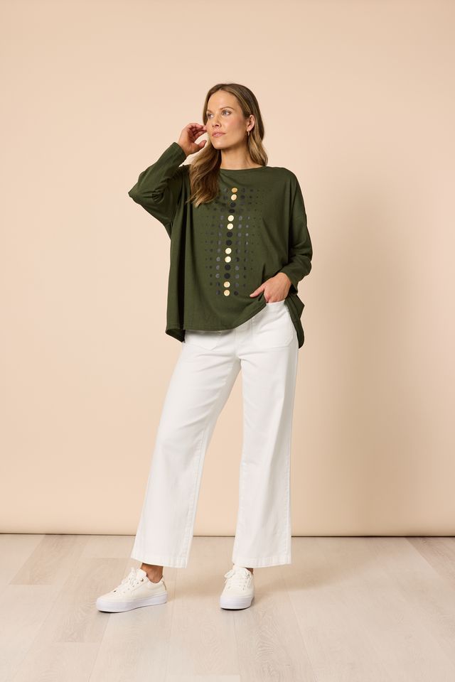 Clarity Elise Spot Top