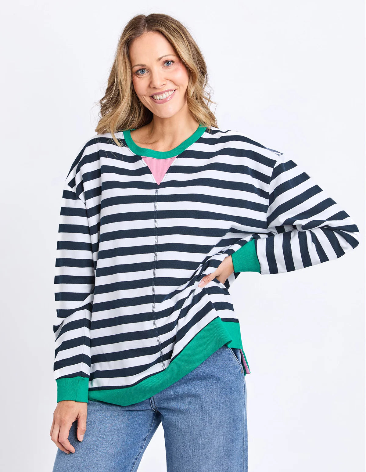 Elm Maps Crew Sweatshirt