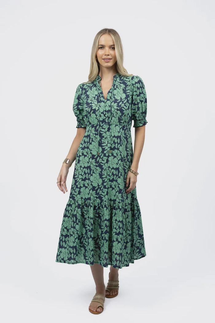 Humidity Fleur Midi Dress