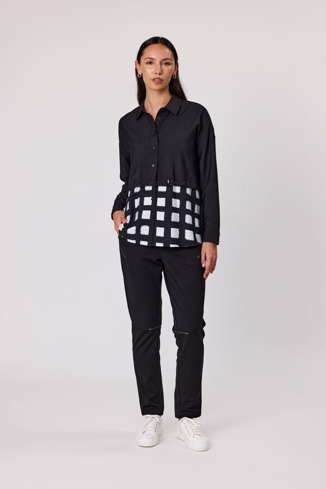 Duo Frame Panel Shirt