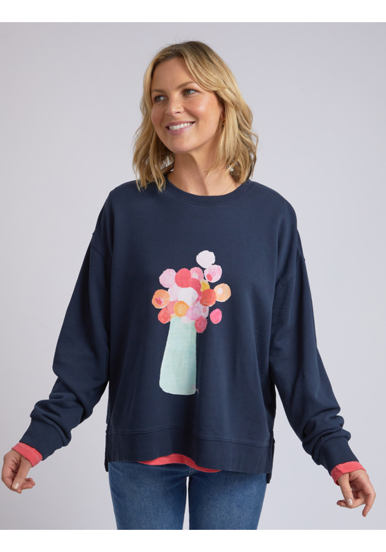 Elm Janey Floral Crew