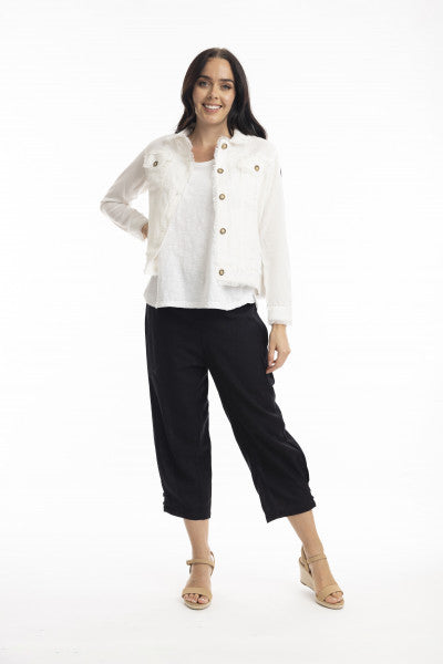 Orientique essentials Linen blend Jacket