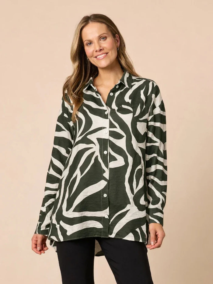 Clarity Lyon Print Jacket