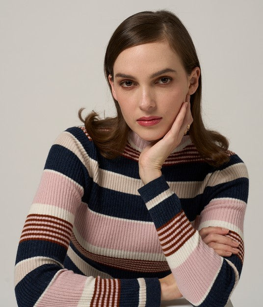 Madly Sweetly Getaway Stripe Rib Top