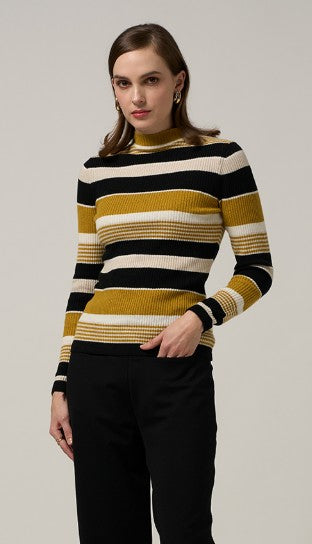 Madly Sweetly Getaway Stripe Rib Top