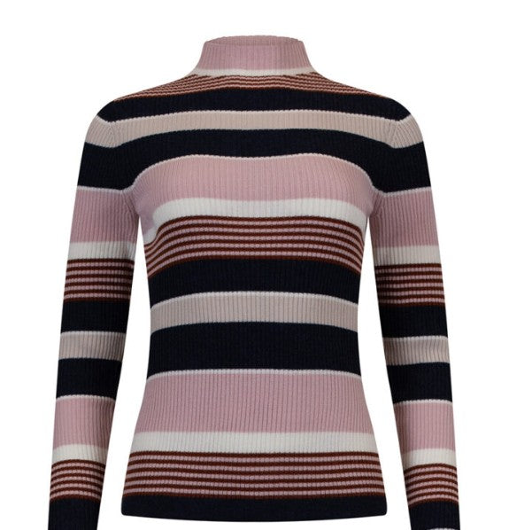 Madly Sweetly Getaway Stripe Rib Top