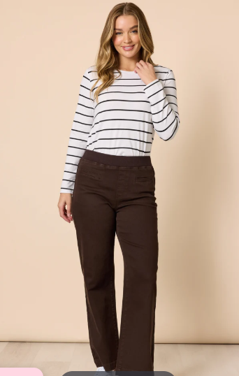 Threadz Maddy Wide Leg Jean