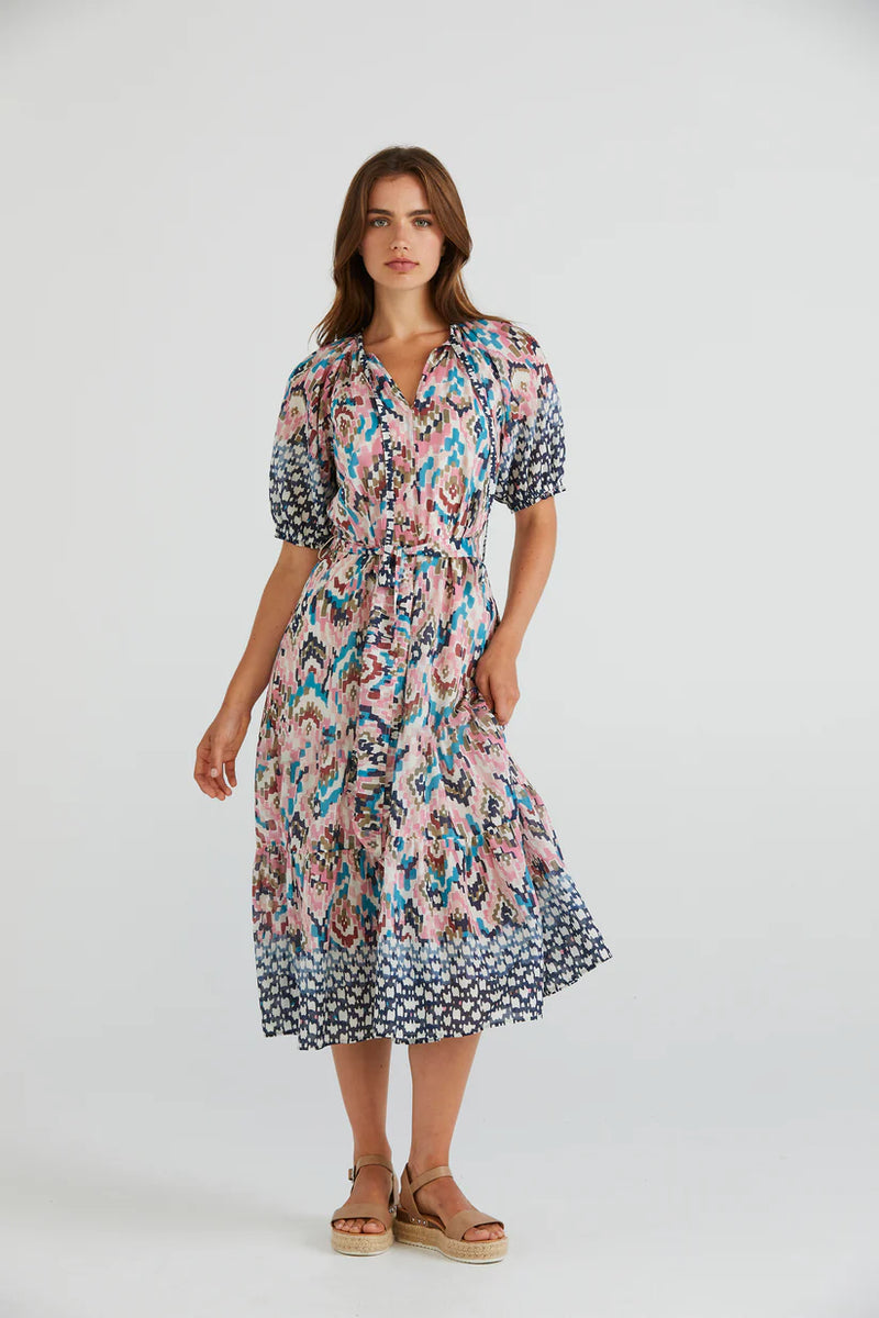 Lania Madras Dress