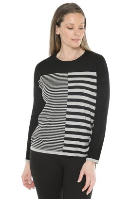 Jump Mixed Stripe Pullover