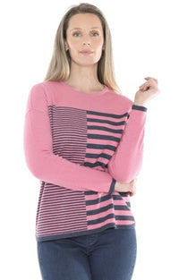 Jump Mixed Stripe Pullover