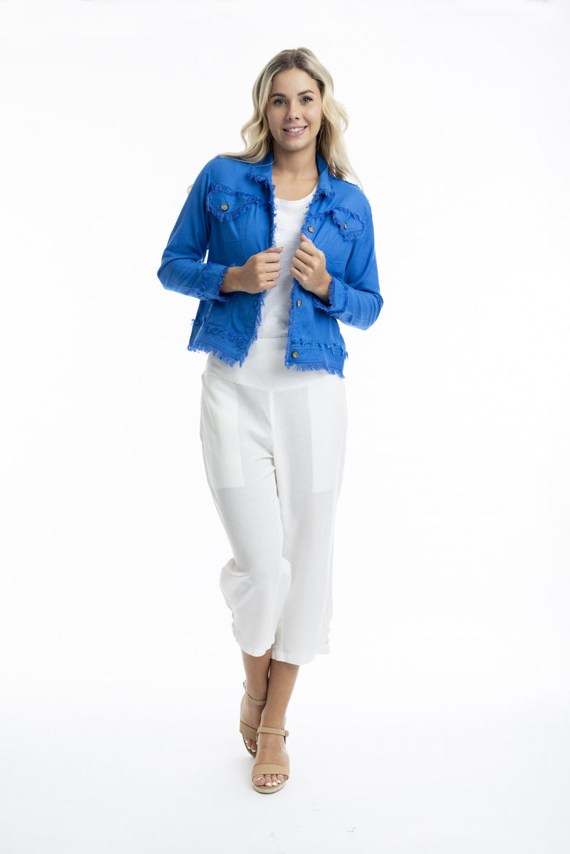 Orientique Essentials Linen Blend Jacket