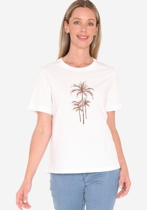 Jump Beaded Palm Tee