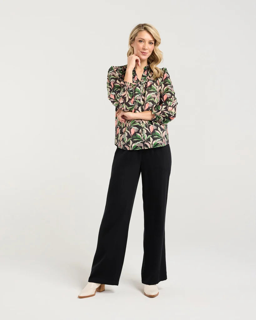 Blackstone Patti Pleat Blouse