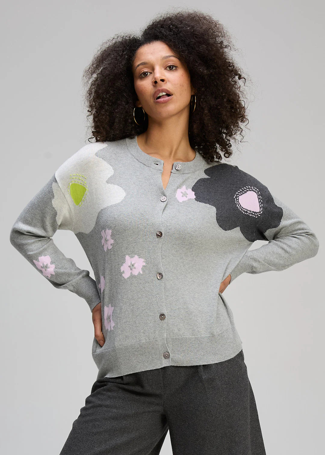 Zaket Plover Petal Play Cardi