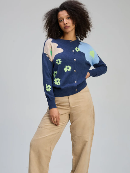 Zaket Plover Petal Play Cardi