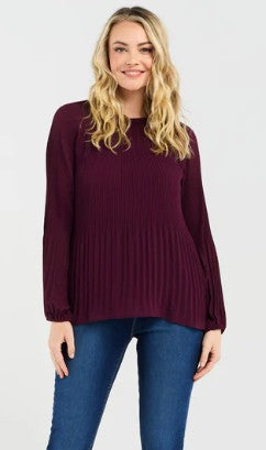 Blackstone Renee Pleat Top