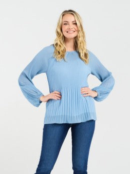 Blackstone Renee Pleat Top