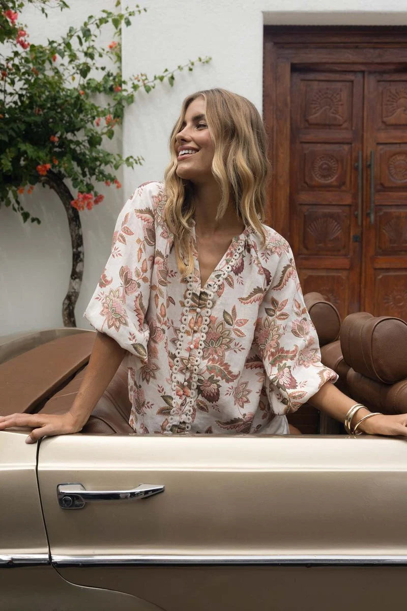 Humidity Rose Blouse