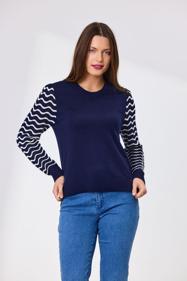 Newport Sandy Stripe Jumper