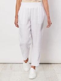 Gordon Smith Sarah Rib Top Linen Pant