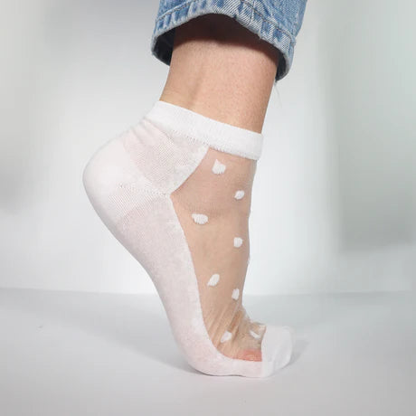 Minx Spot Long Sock