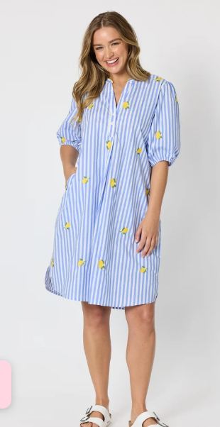 Threadz Spritz Stripe Dress