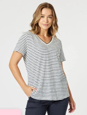 Threadz Tonic Stripe Tee