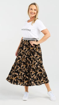 Blackstone Victoria Pleat Skirt